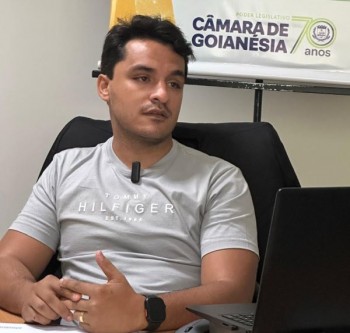 Câmara de Goianésia realiza coletiva de imprensa sobre os 100 dias de atividades do legislativo 
